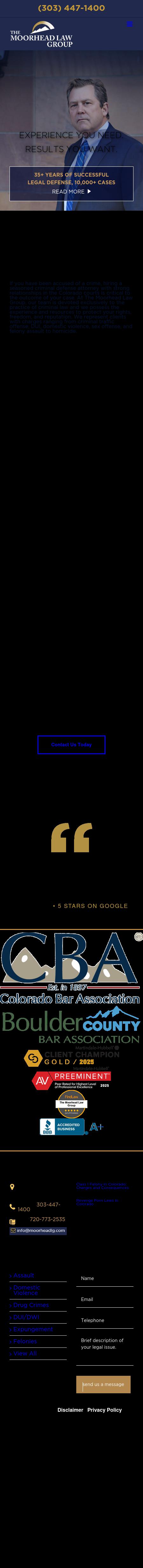 The Moorhead Law Group - Boulder CO Lawyers