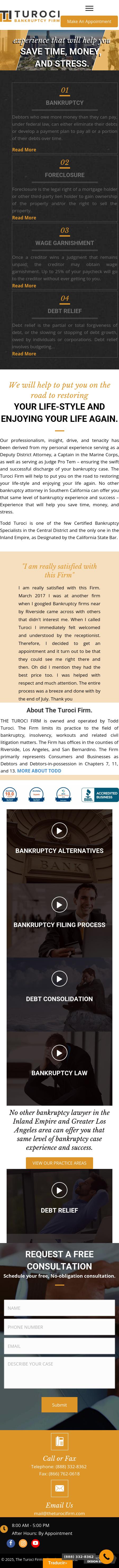 The Turoci Bankruptcy Firm - Los Angeles CA Lawyers