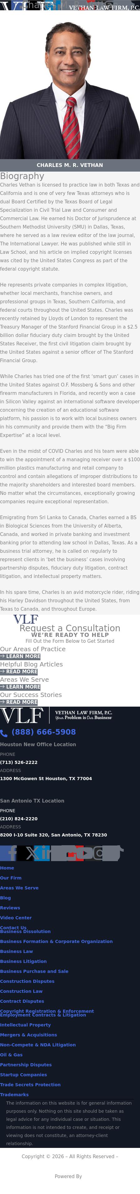 The Vethan Law Firm, P.C. - Houston TX Lawyers