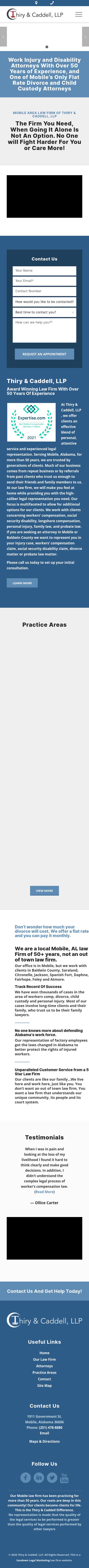 Thiry & Caddell LLP - Mobile AL Lawyers