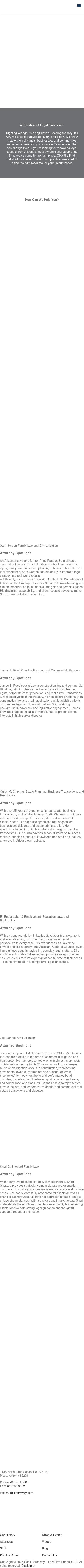 Udall Shumway PLC - Yuma AZ Lawyers