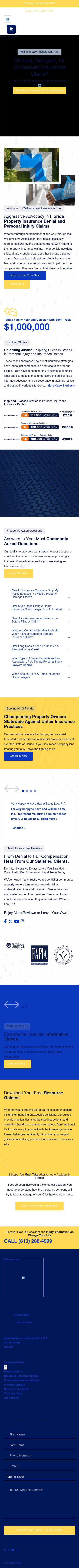 Williams Law, P.A. - Tampa FL Lawyers