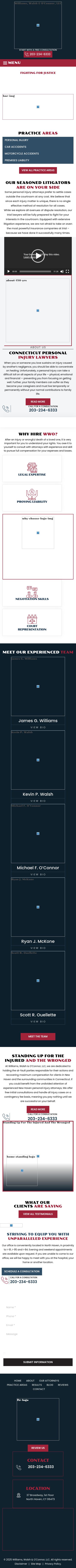 Williams, Walsh & O'Connor, LLC - North Haven CT Lawyers