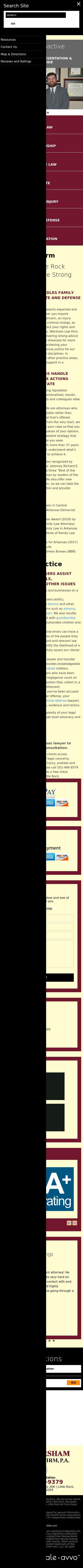 Worsham Law Firm, P.A. - Little Rock AR Lawyers
