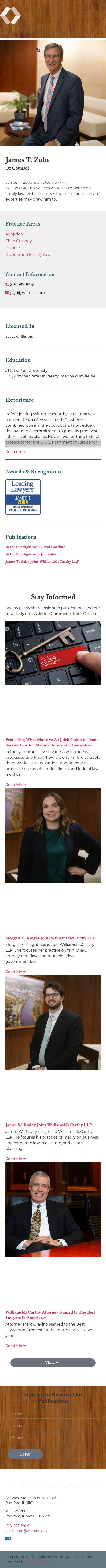 Zuba & Associates, P.C. - Rockford IL Lawyers