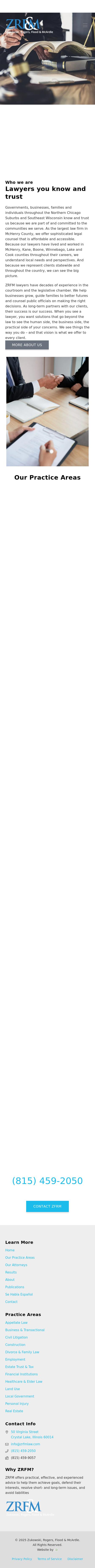 Zukowski, Rogers, Flood & McArdle - Chicago IL Lawyers