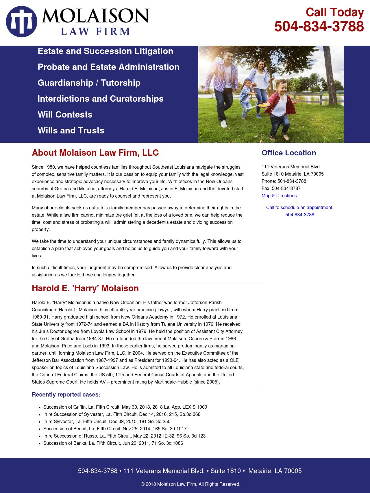 Molaison Law Firm, LLC - Metairie LA Lawyers