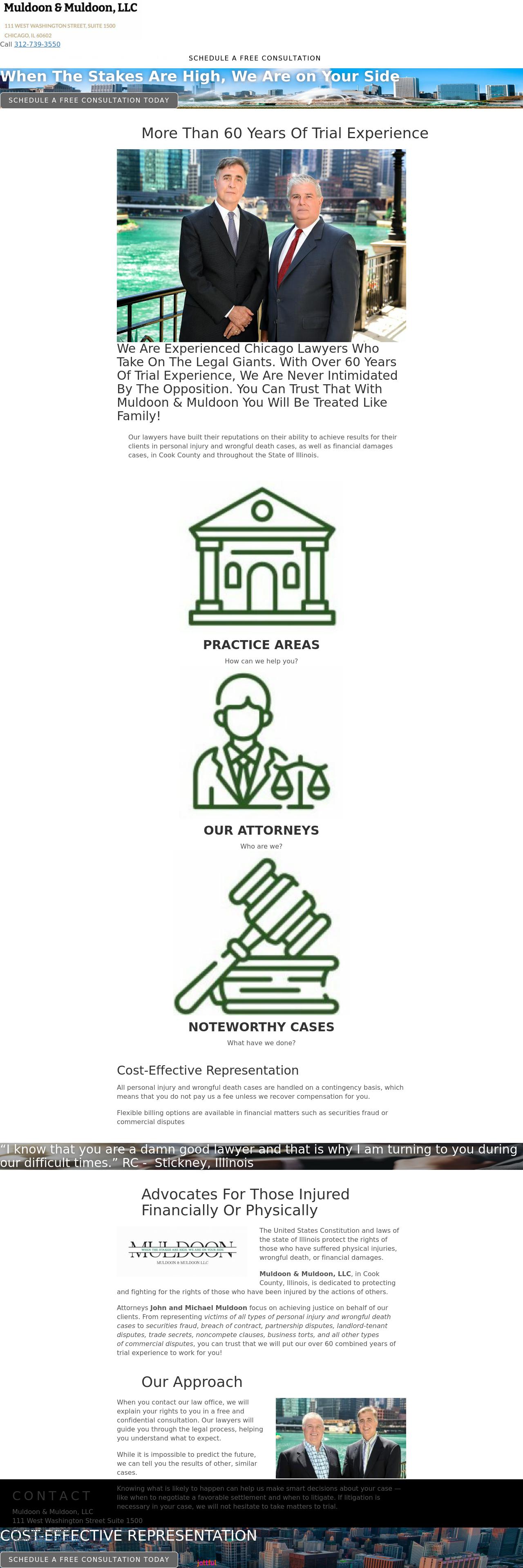 Muldoon & Muldoon, LLC - Chicago IL Lawyers