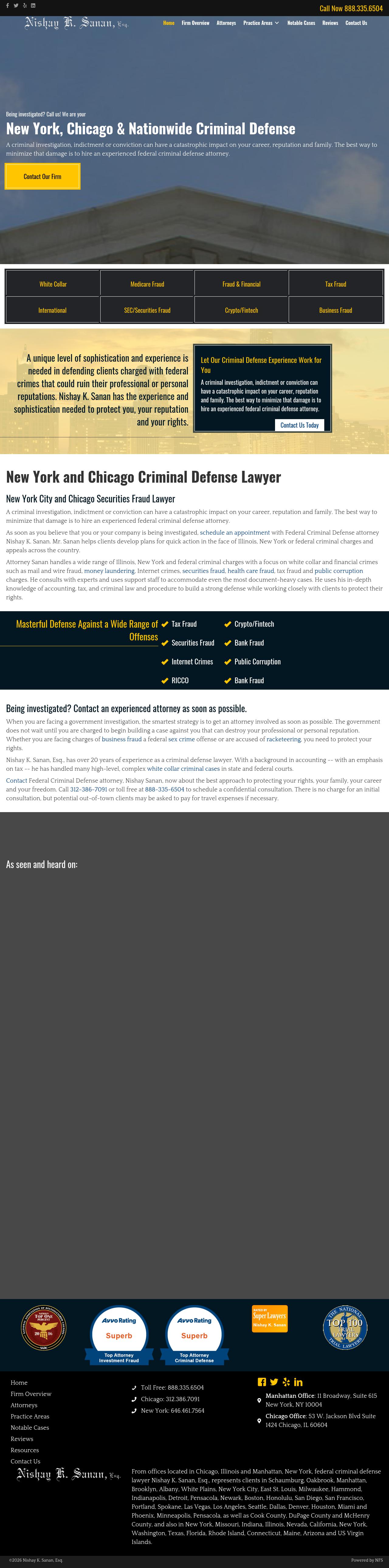 Nishay K. Sanan, Esq. - Oakbrook Terrace IL Lawyers