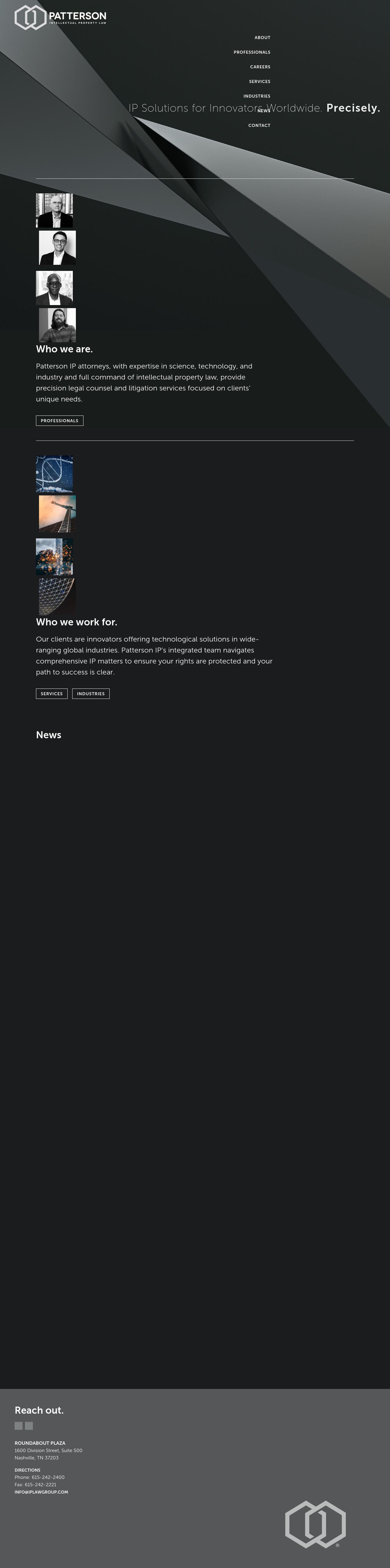 Patterson Intellectual Property Law, P.C. - Nashville TN Lawyers