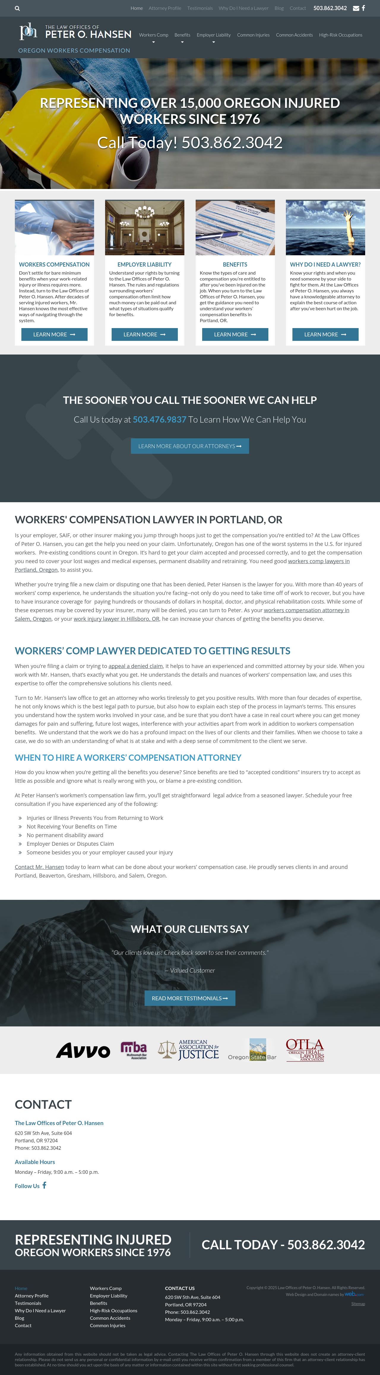 Peter O. Hansen - Portland OR Lawyers