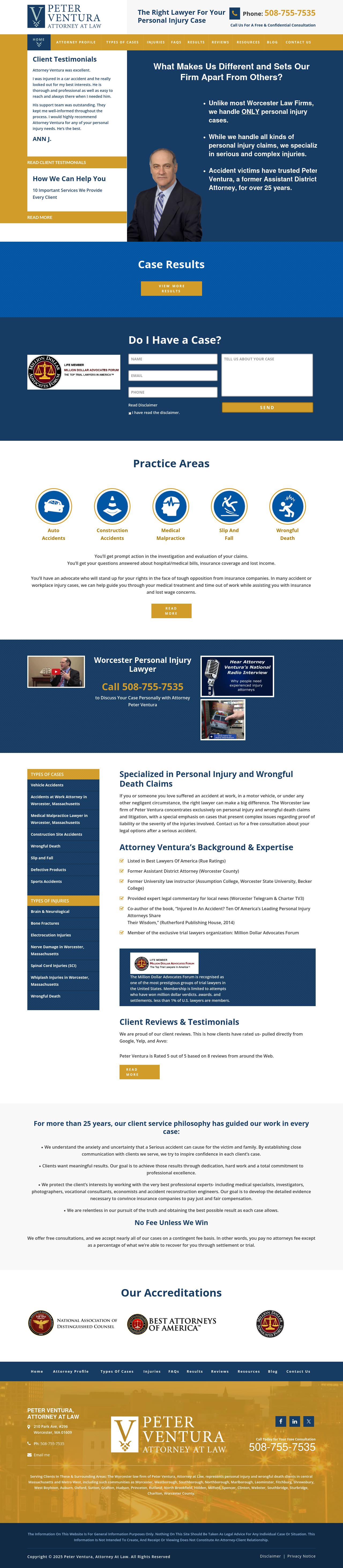 Peter  Ventura, Attorney at Law - Worcester MA Lawyers