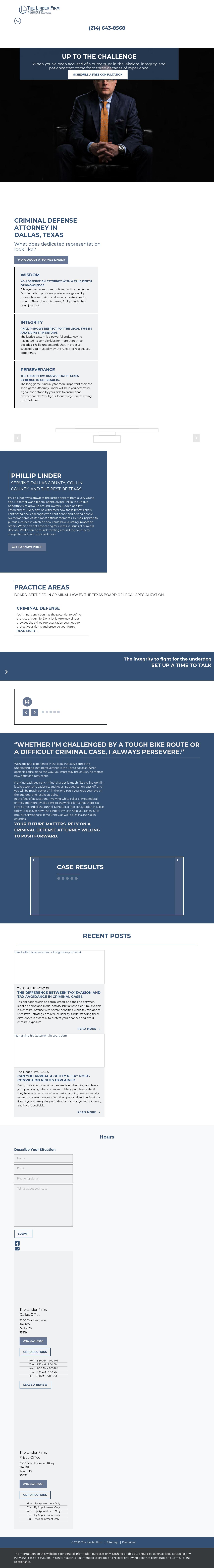 Phillip A. Linder - Allen TX Lawyers