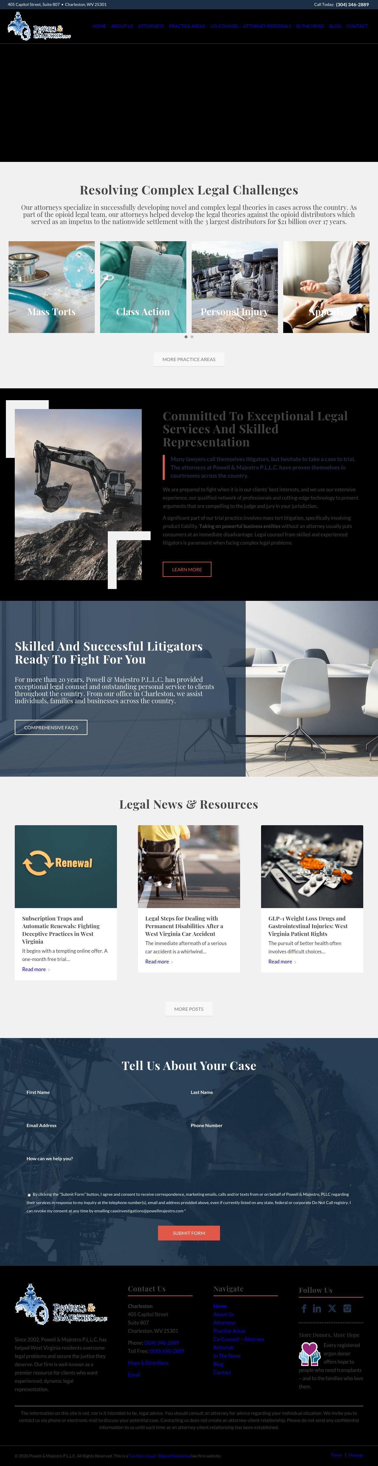 Powell & Majestro P.L.L.C. - Charleston WV Lawyers