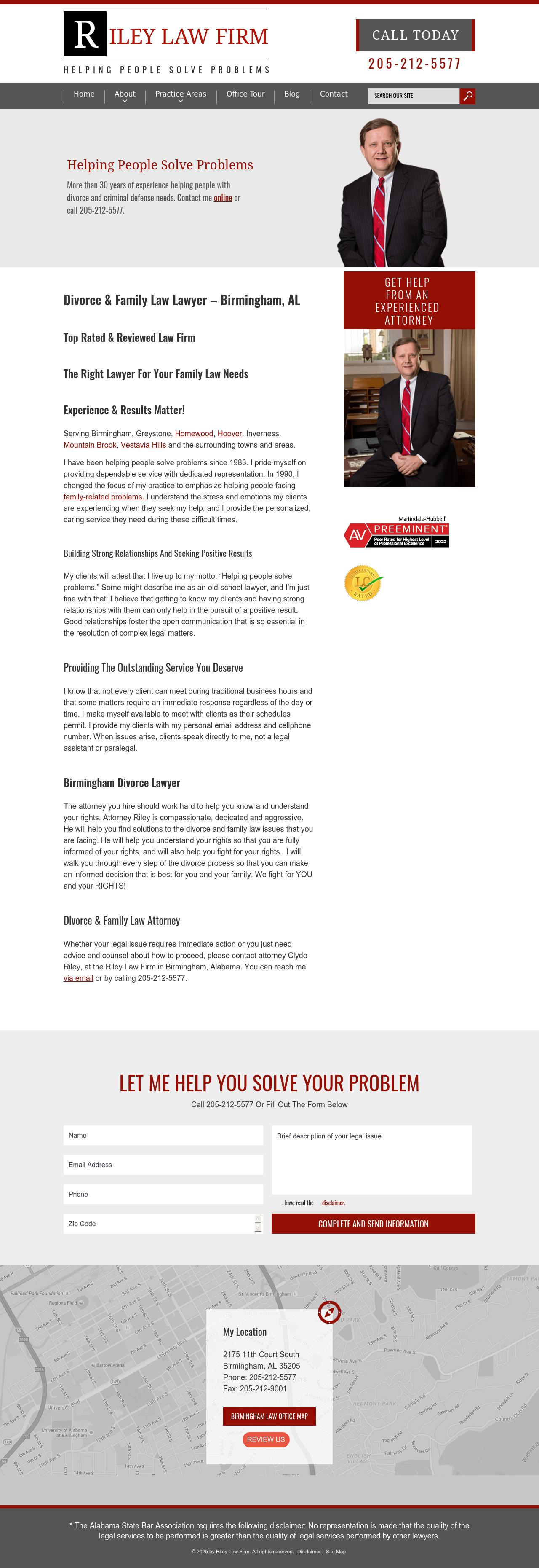 Riley Law Firm - Birmingham AL Lawyers