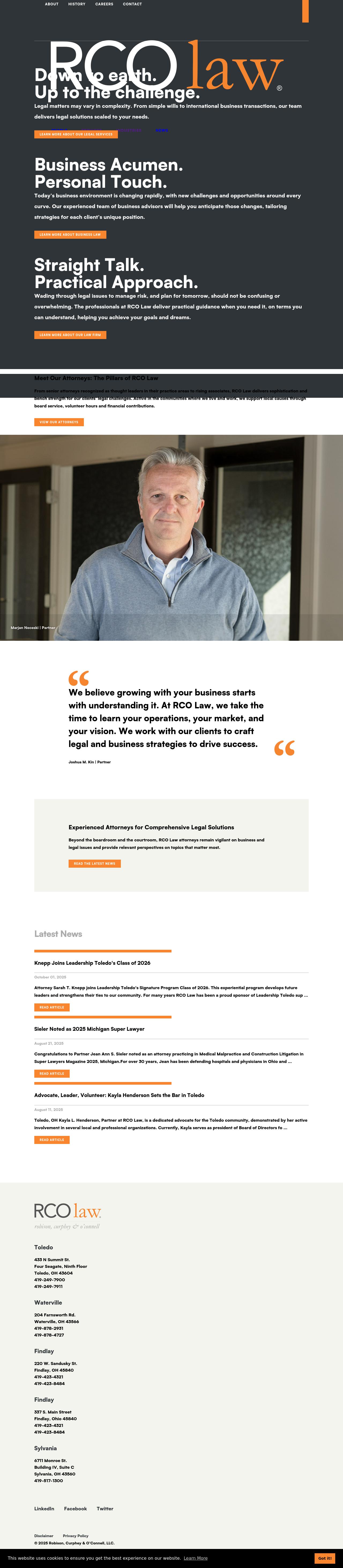 Robison, Curphey & O'Connell, LLC - Findlay OH Lawyers