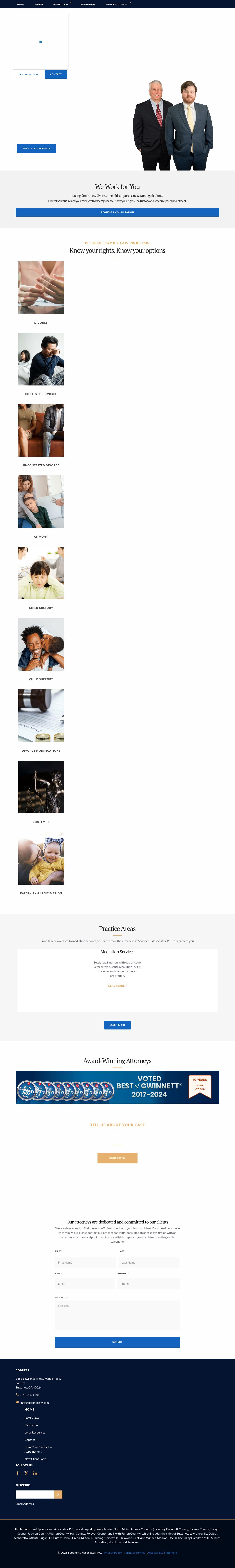 Spooner & Associates, P.C. - Suwanee GA Lawyers