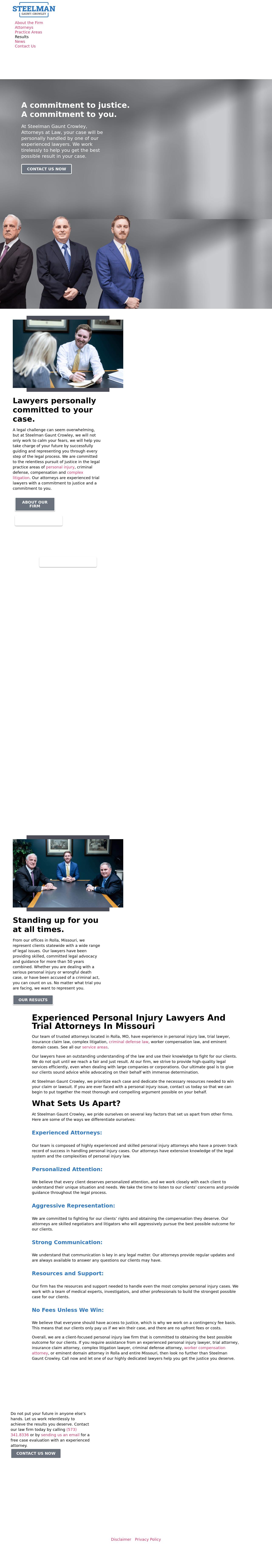 Steelman, Gaunt & Horsefield, Attorneys at Law - Rolla MO Lawyers