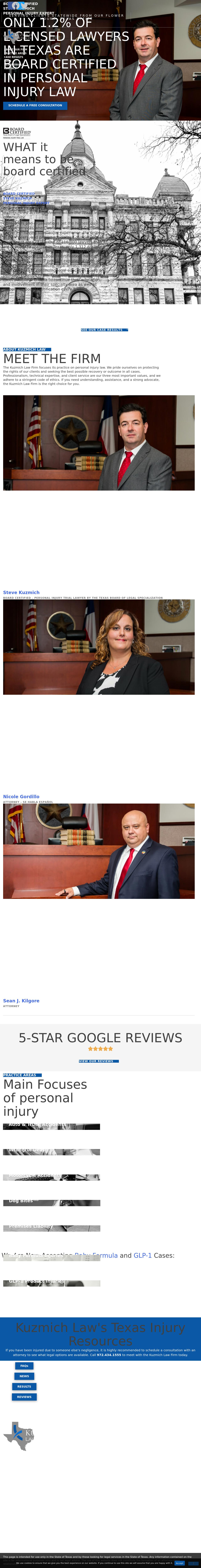Kuzmich Law Firm P.C. - Lewisville TX Lawyers