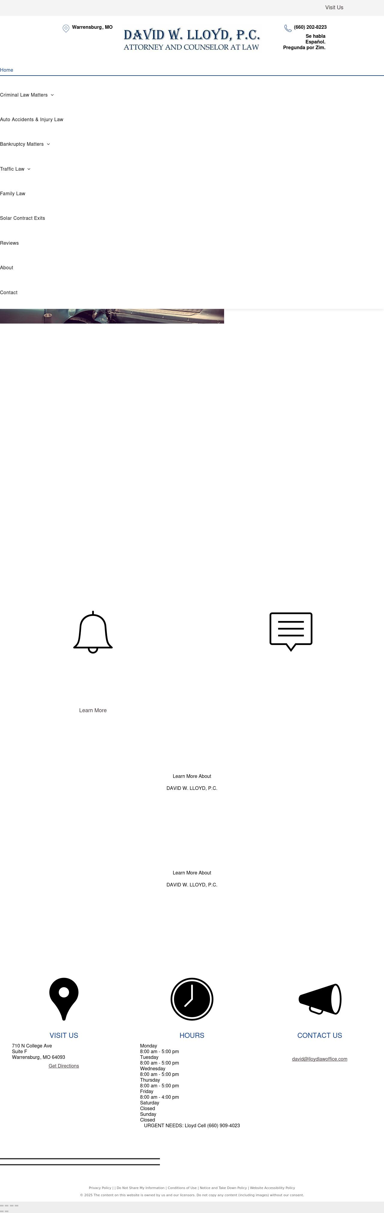 Strong Tower Legal Services, P.C. - Warrensburg MO Lawyers