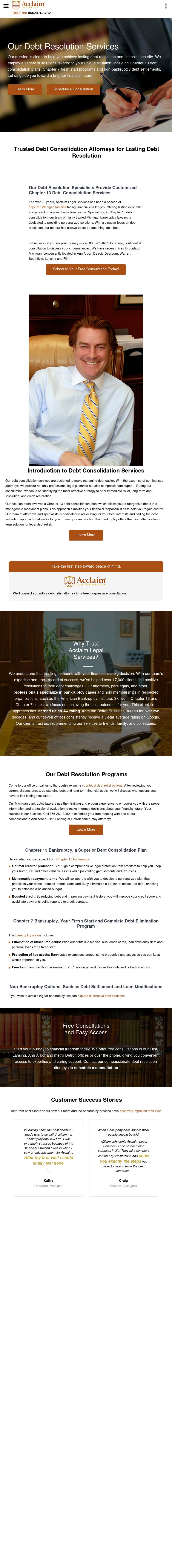 Acclaim Legal Services, PLLC - Flint MI Lawyers