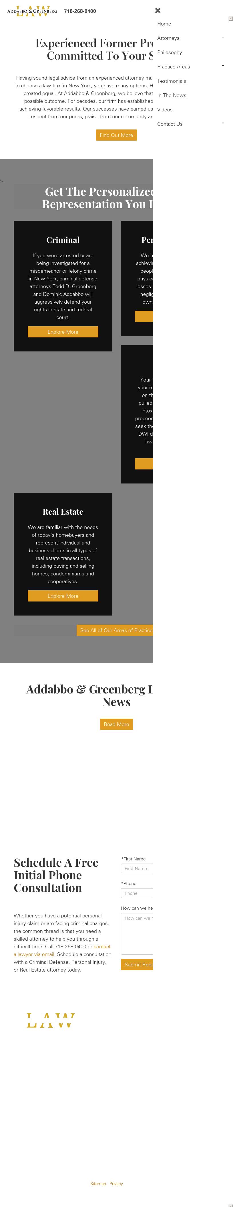 Addabbo & Greenberg - Forest Hills NY Lawyers