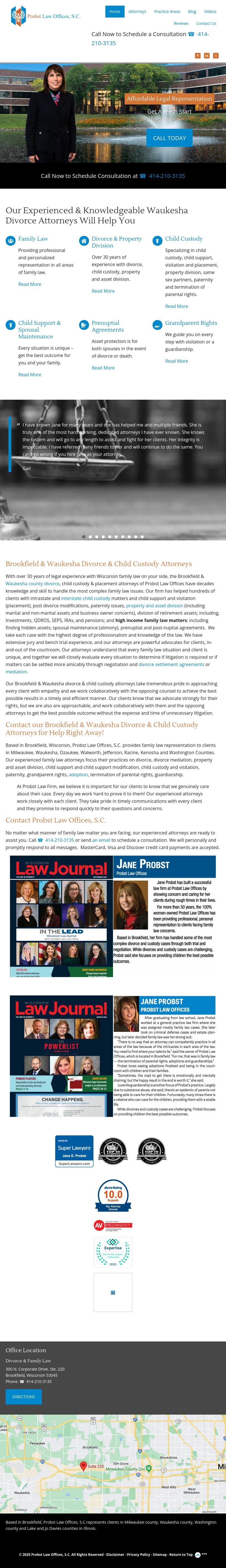 Attorney Jane E. Probst - Milwaukee WI Lawyers