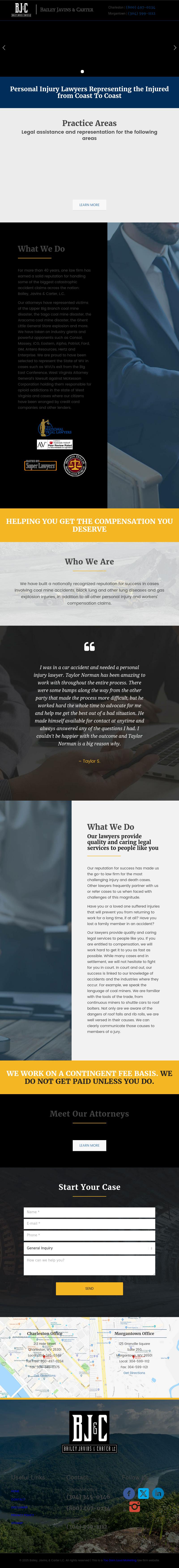 Bailey, Javins & Carter, L.C. - Logan WV Lawyers