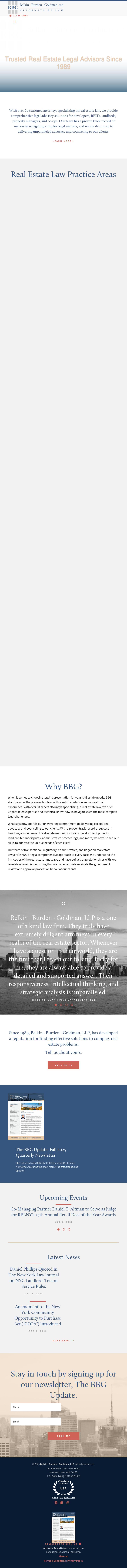 Belkin Burden Wenig & Goldman, LLP - Westport CT Lawyers