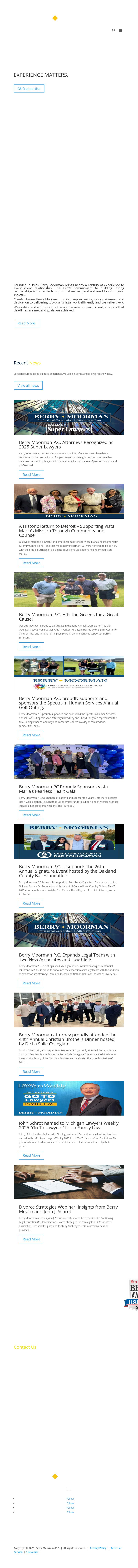 Berry Moorman PC - Ann Arbor MI Lawyers