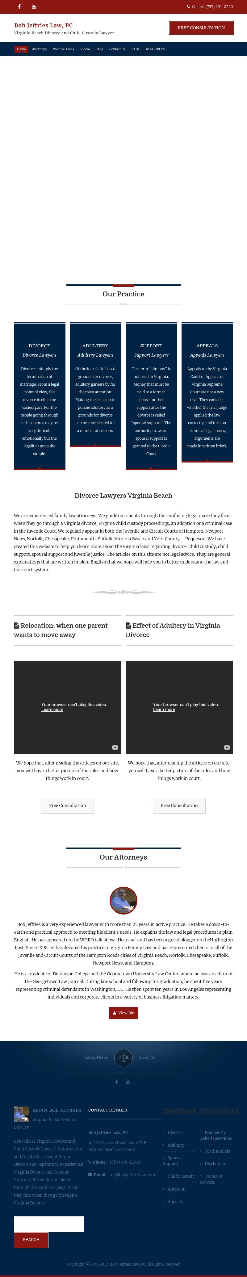 Bob Jeffries & Associates PC - Virginia Beach VA Lawyers