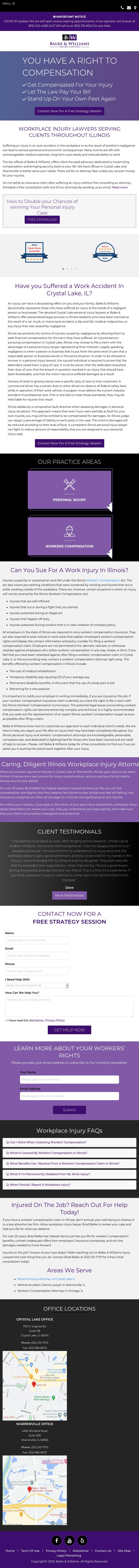 Brad J. Balke, P.C. - Chicago IL Lawyers