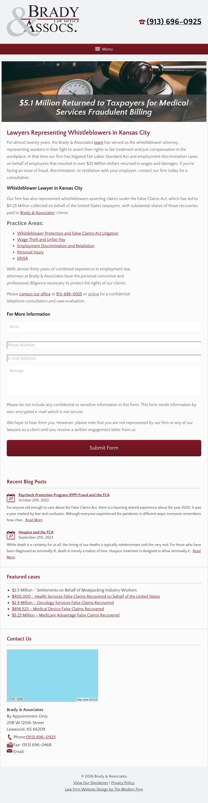 Brady & Associates - Overland Park KS Lawyers