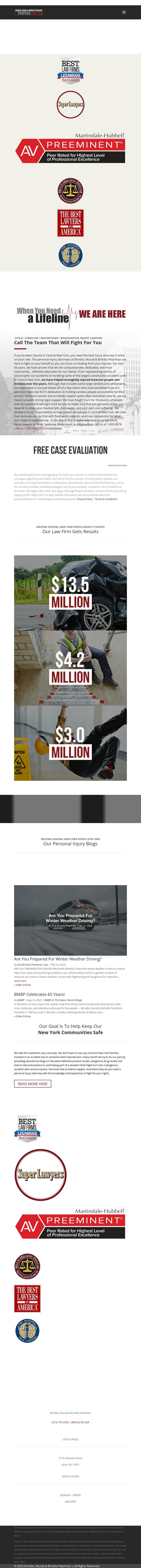 Brindisi, Murad, Brindisi & Pearlman, LLP - Syracuse NY Lawyers