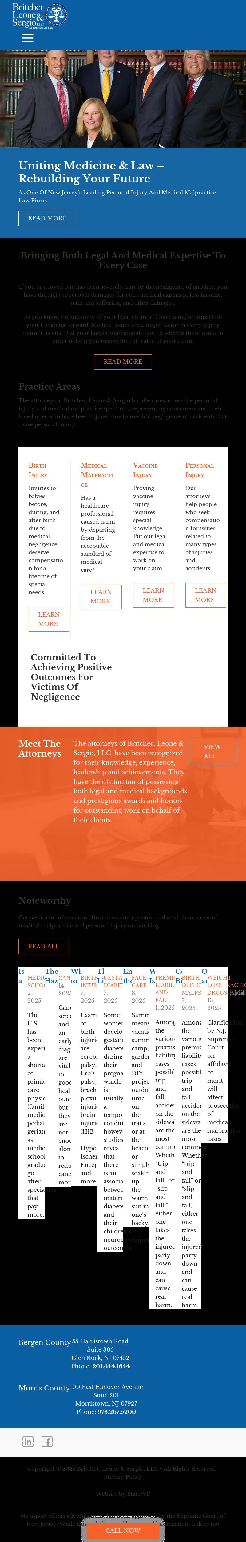 Britcher Leone & Roth LLC - Glen Rock NJ Lawyers