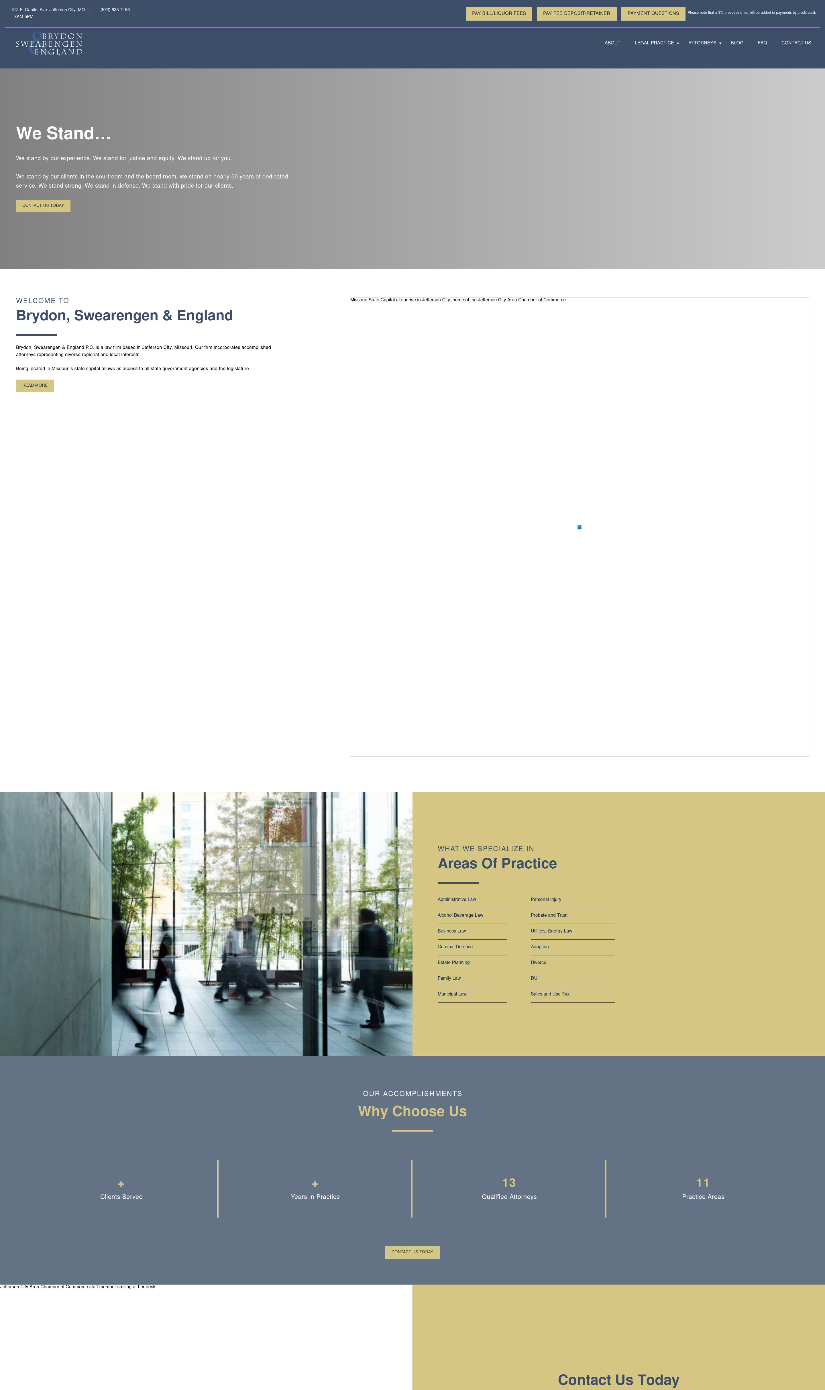 Brydon, Swearengen & England P.C. - Jefferson City MO Lawyers