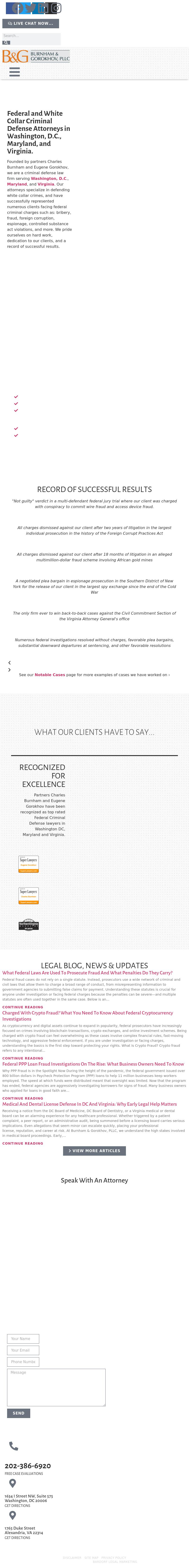 Burnham & Gorokhov, PLLC - Washington DC Lawyers