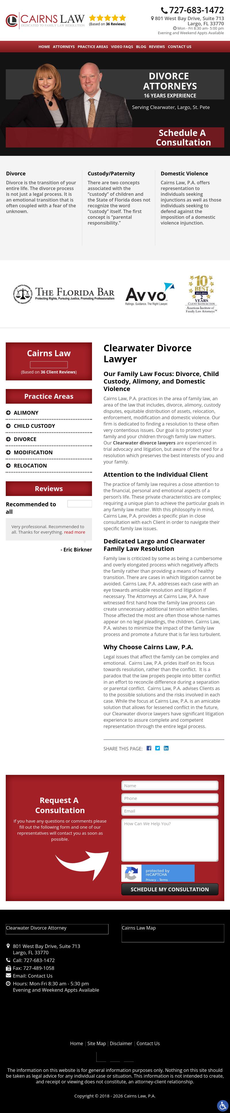 Cairns Law - Largo FL Lawyers