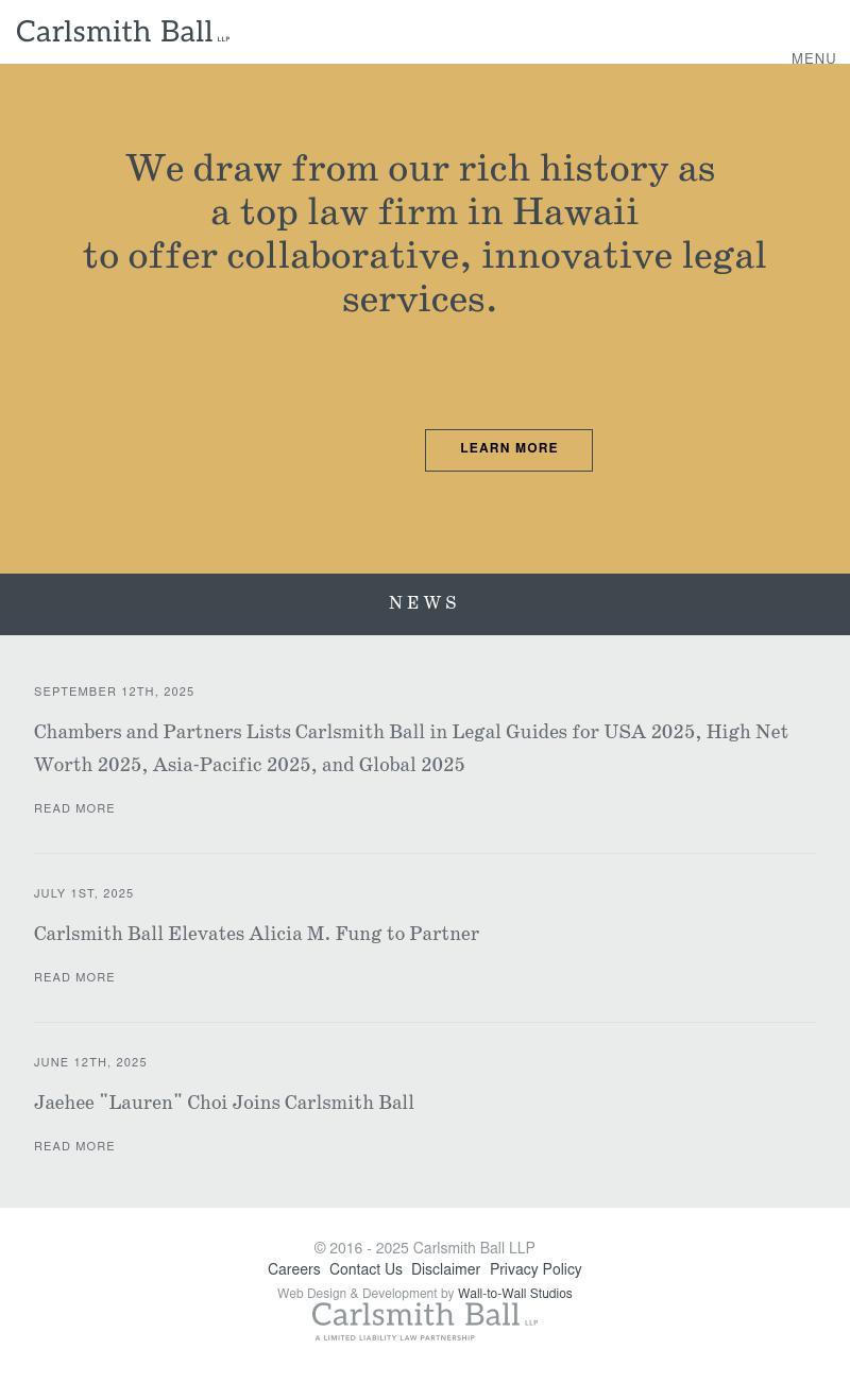 Carlsmith Ball LLP - Honolulu HI Lawyers