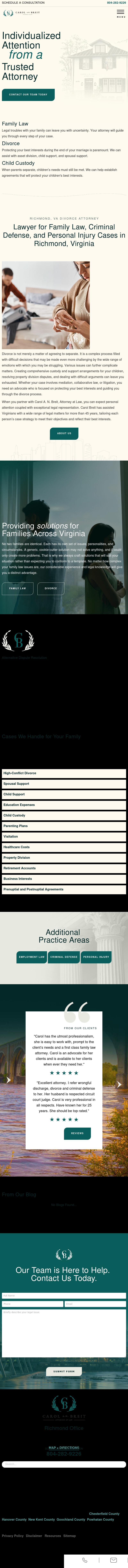 Carol A. N. Breit, Attorney at Law - Richmond VA Lawyers