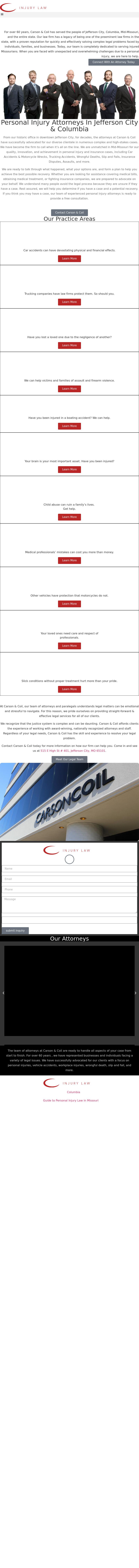 Carson & Coil - Jefferson City MO Lawyers