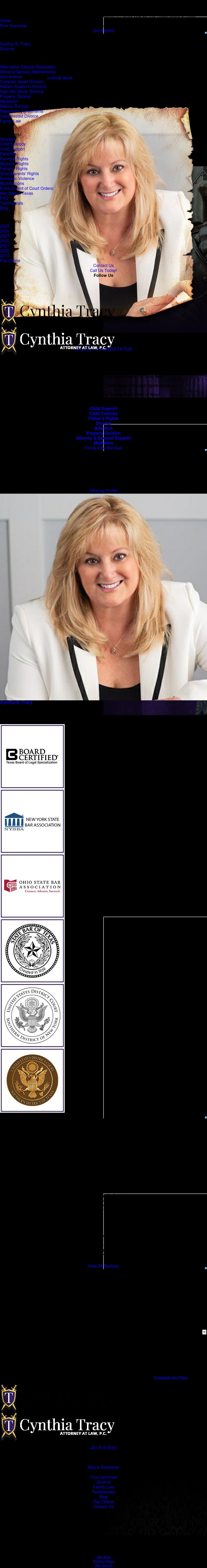 Cynthia Tracy, Attorney at Law, P.C. - Houston TX Lawyers