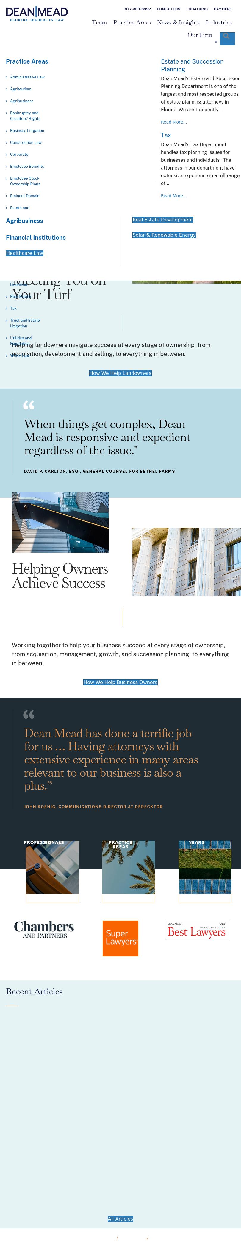 Dean, Mead, Minton & Zwemer - Fort Pierce FL Lawyers