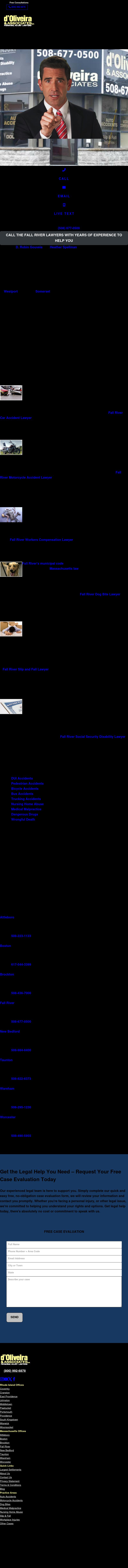 d'Oliveira & Associates - Fall River MA Lawyers