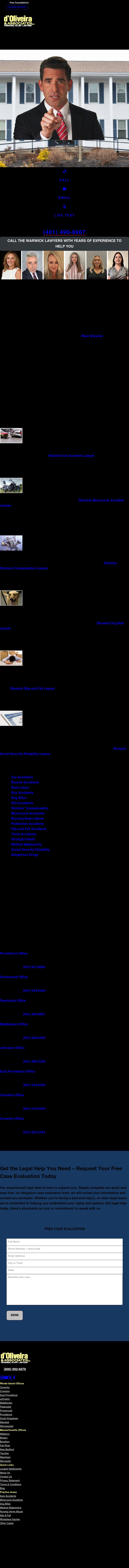 d'Oliveira & Associates - Warwick RI Lawyers