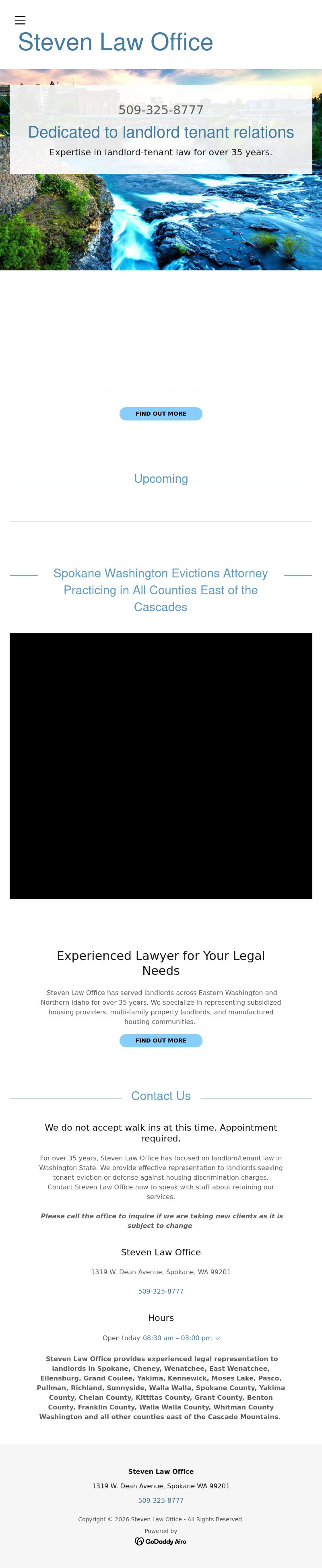 Eric M. Steven, P.S., Attorney at Law - Spokane WA Lawyers