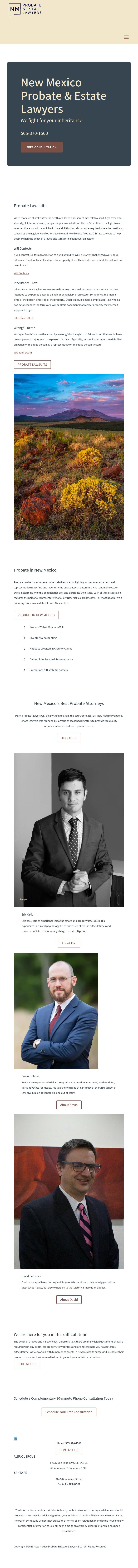 Eric Ortiz Law - Albuquerque NM Lawyers