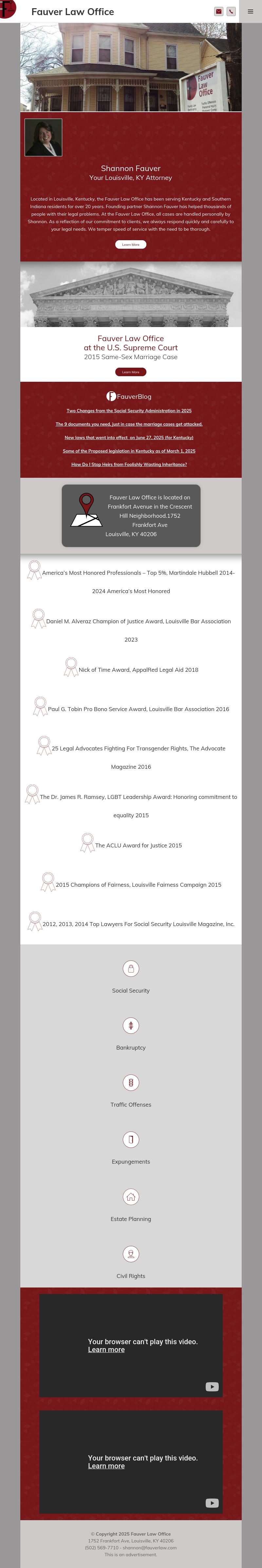 Fauver Law Office PLLC - Louisville KY Lawyers