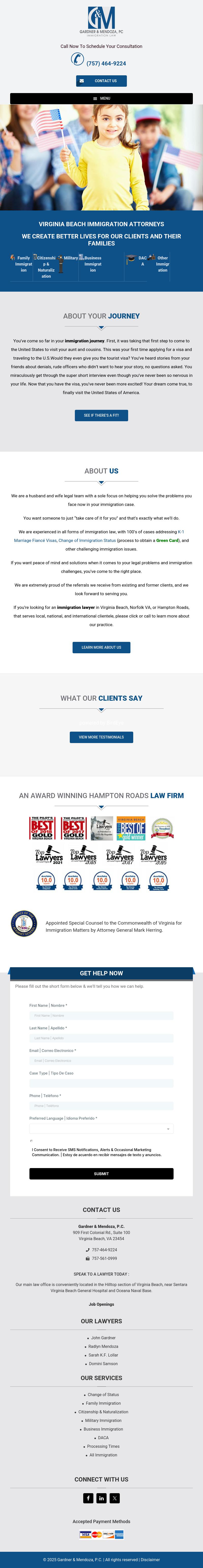 Gardner & Mendoza, PC - Norfolk VA Lawyers