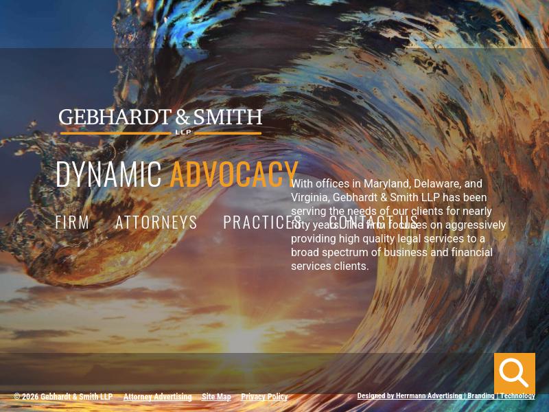 Gebhardt & Smith LLP - Baltimore MD Lawyers